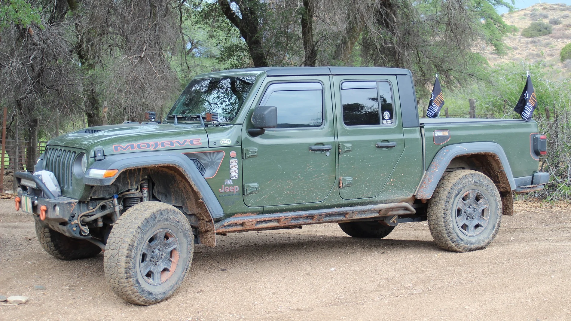 Jeep Gladiator Trying to sort out my next set of tire and wheels on my Mojave. IMG_0486
