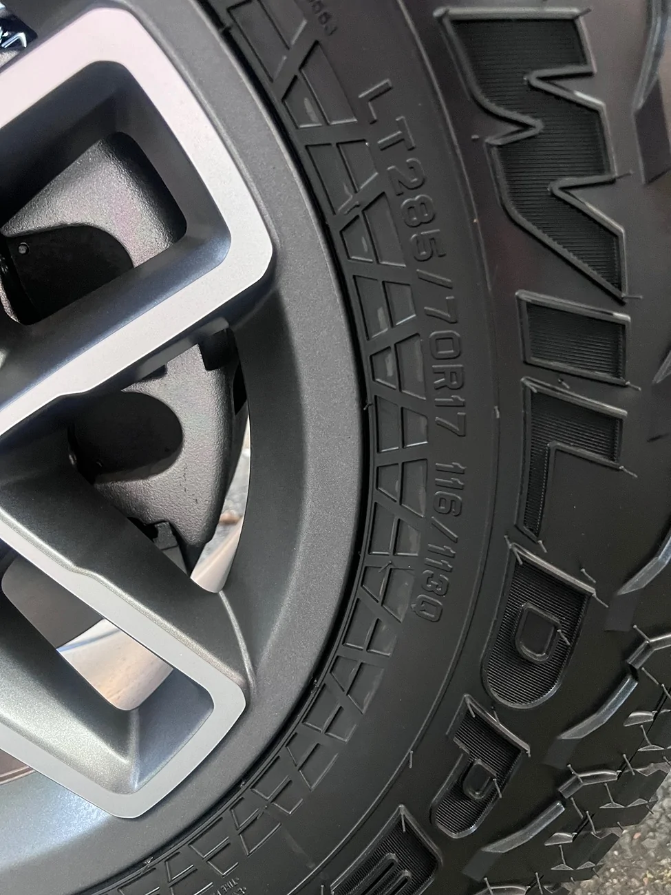 Jeep Gladiator 2026 Jeep Mojave X wheel/tires, set of 4. $1,800 OBO IMG_9645
