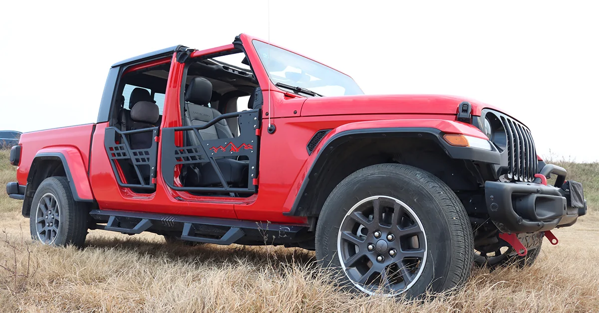 Jeep Gladiator New JT Upgrade: Tube Doors for More Open-Air Trail Days 1