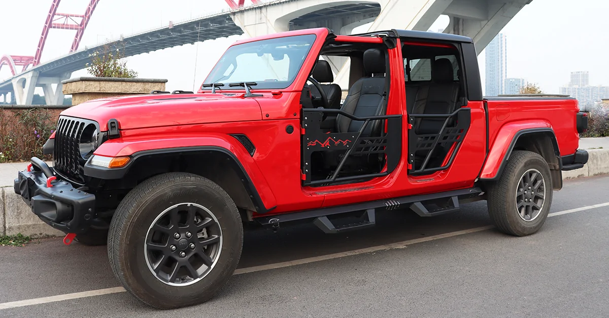 Jeep Gladiator New JT Upgrade: Tube Doors for More Open-Air Trail Days 2