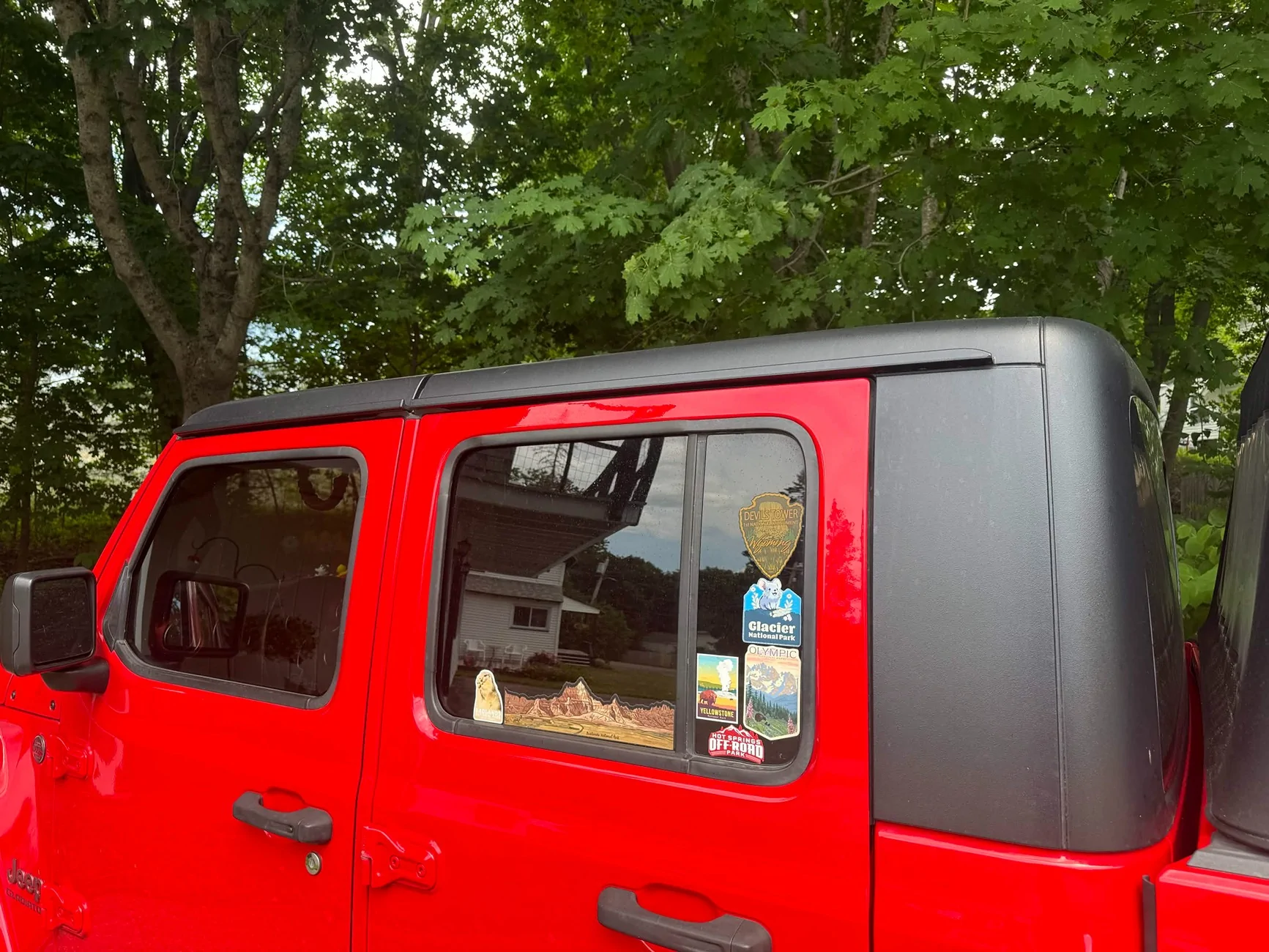 Jeep Gladiator WTT - My Textured Black Hardtop for your Firecracker Red Hardtop IMG_6458