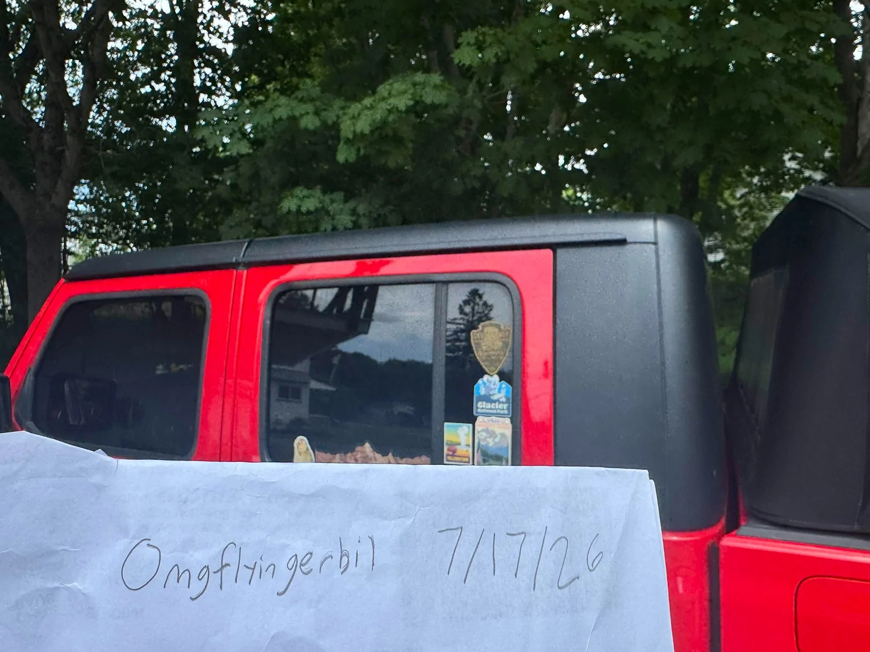 Jeep Gladiator WTT - My Textured Black Hardtop for your Firecracker Red Hardtop IMG_6457