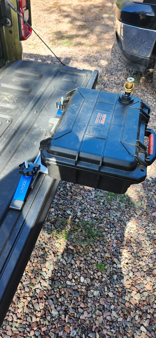 Jeep Gladiator Handy dandy portable sink 20260724_085638