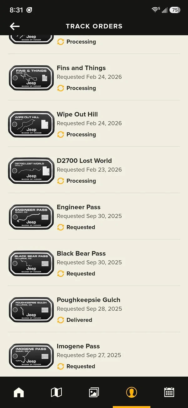 Jeep Gladiator July 4th Badge of Honor Screenshot_20260725_083120_Badge of Honor