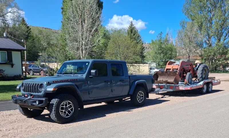 Jeep Gladiator Gladiator trailer tow Jeep & Tractor