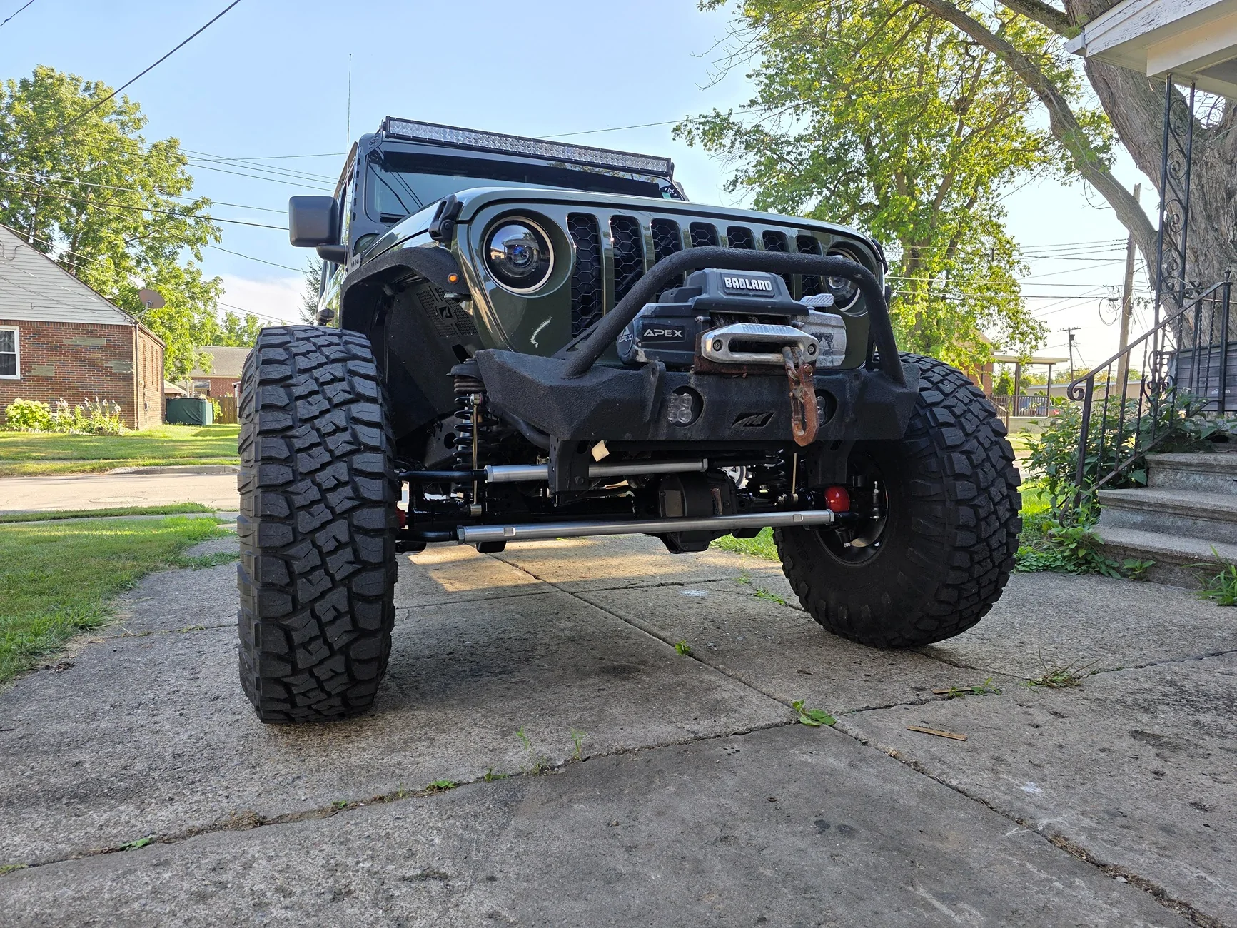 Jeep Gladiator Sarge Green Build Thread, 42s (2025) max tow... overland etc 20260724_174531