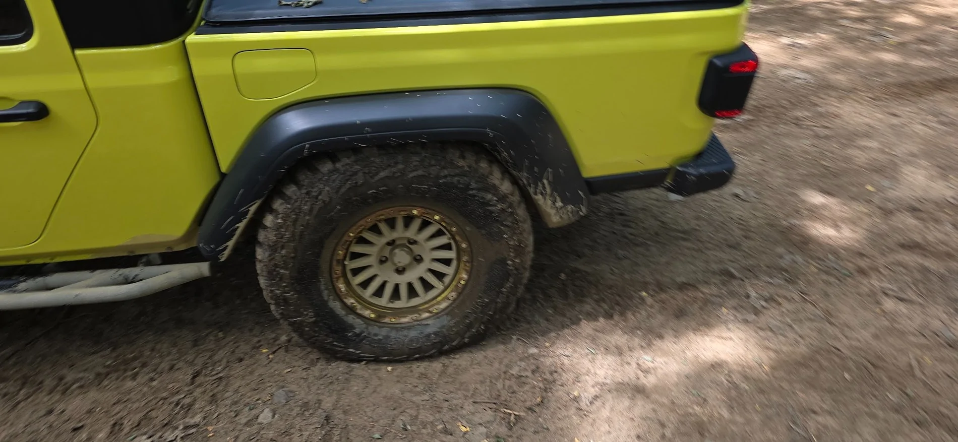 Jeep Gladiator Trying to sort out my next set of tire and wheels on my Mojave. 20260718_152732