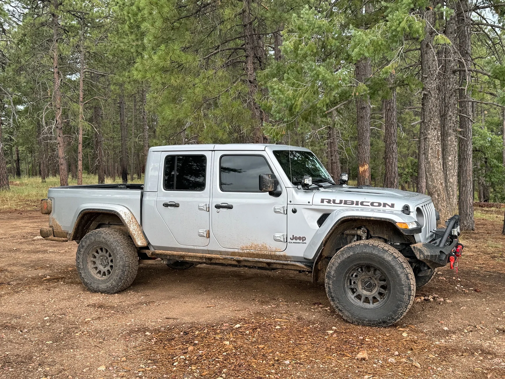Jeep Gladiator Are 35" tires the best for the Gladiator? Mogollon Rim