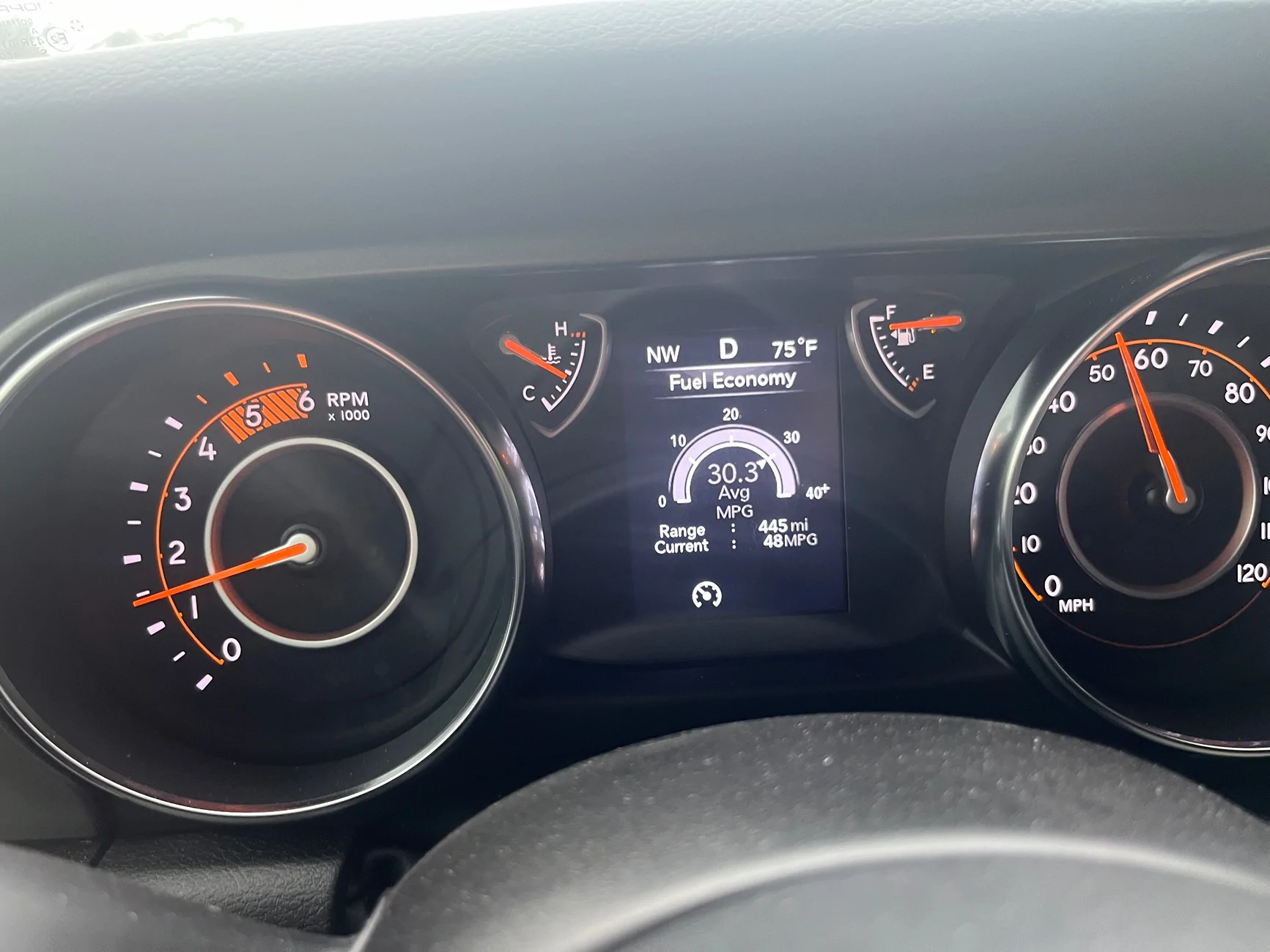 Jeep Gladiator Gears vs tires question. IMG_9026