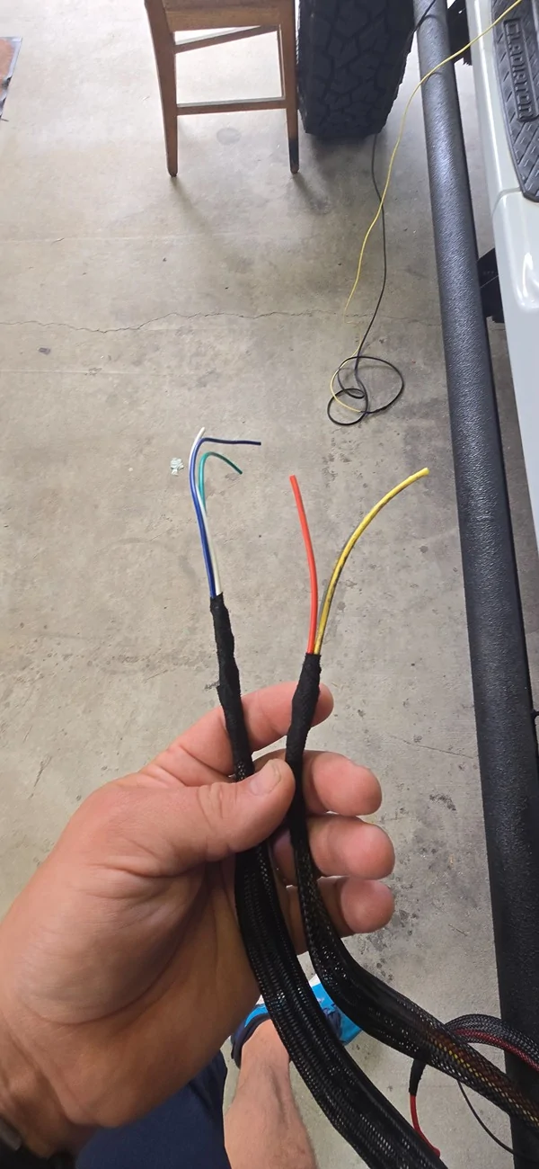 Jeep Gladiator Switch wire routing 20260802_122420