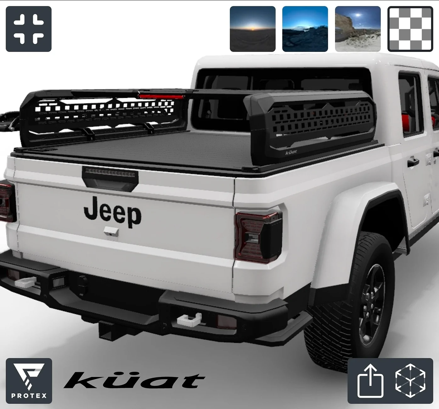 Jeep Gladiator KÜAT IBEX Bed RacK w/ RollNLock XT Screenshot_20260803_235409_Chrom