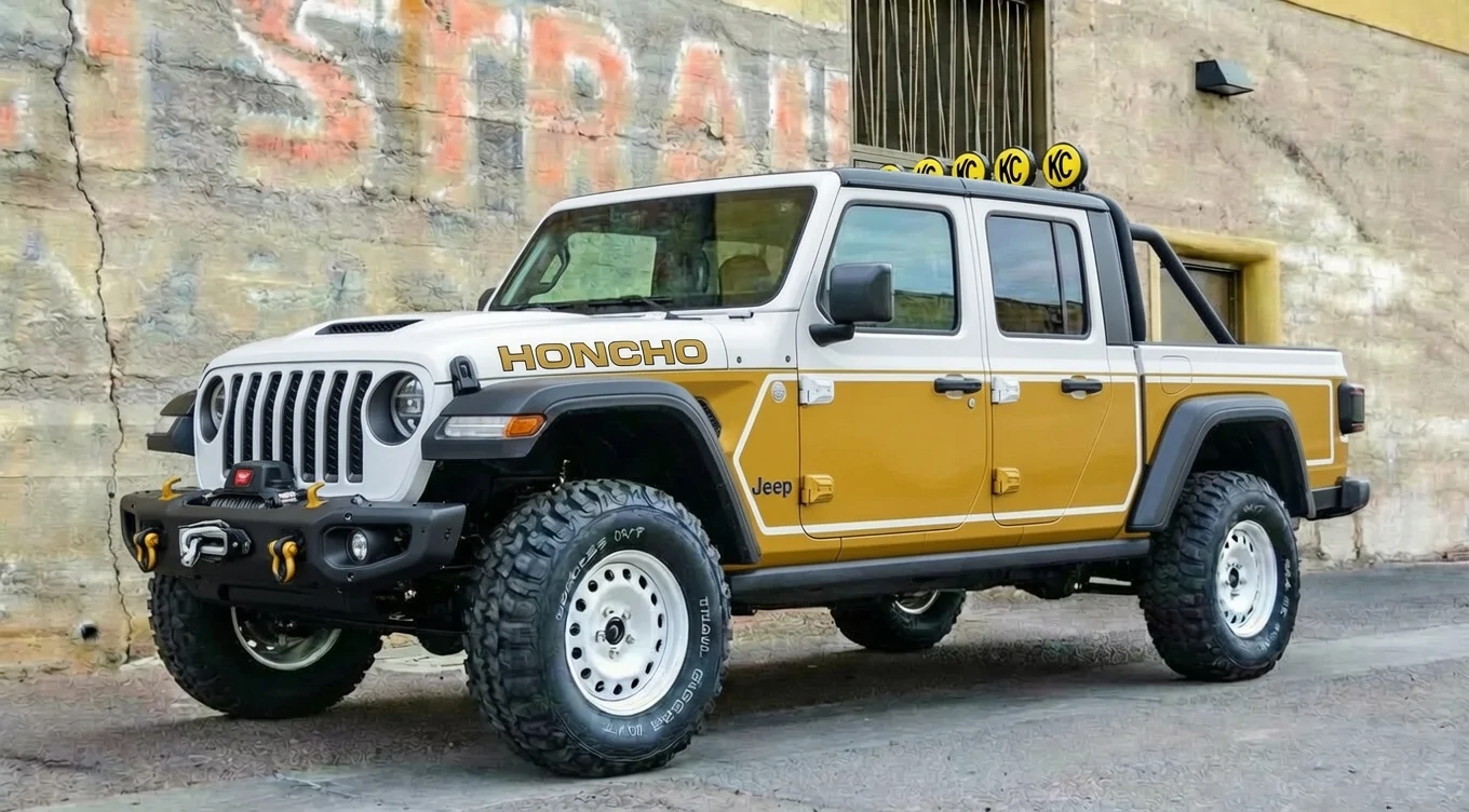 Jeep Gladiator Got it on the road with old school wrap, 3.5" lift and 37s. All I lack is finishing aE90N