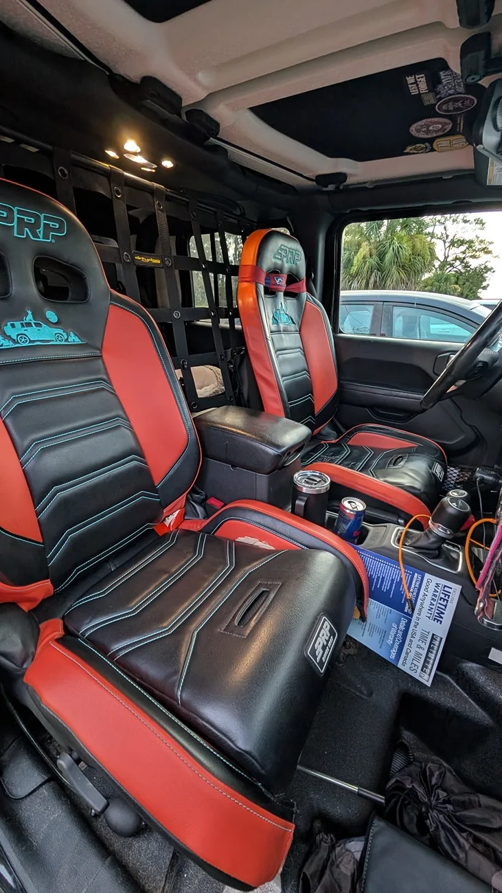 Jeep Gladiator Corbeau Trailcat Seats - Comfortable? PXL_20260804_105906056