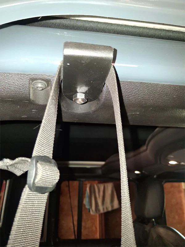 Jeep Gladiator Coat Hanger Hook Install (Home Made) Kustom-Aluminum-Hook