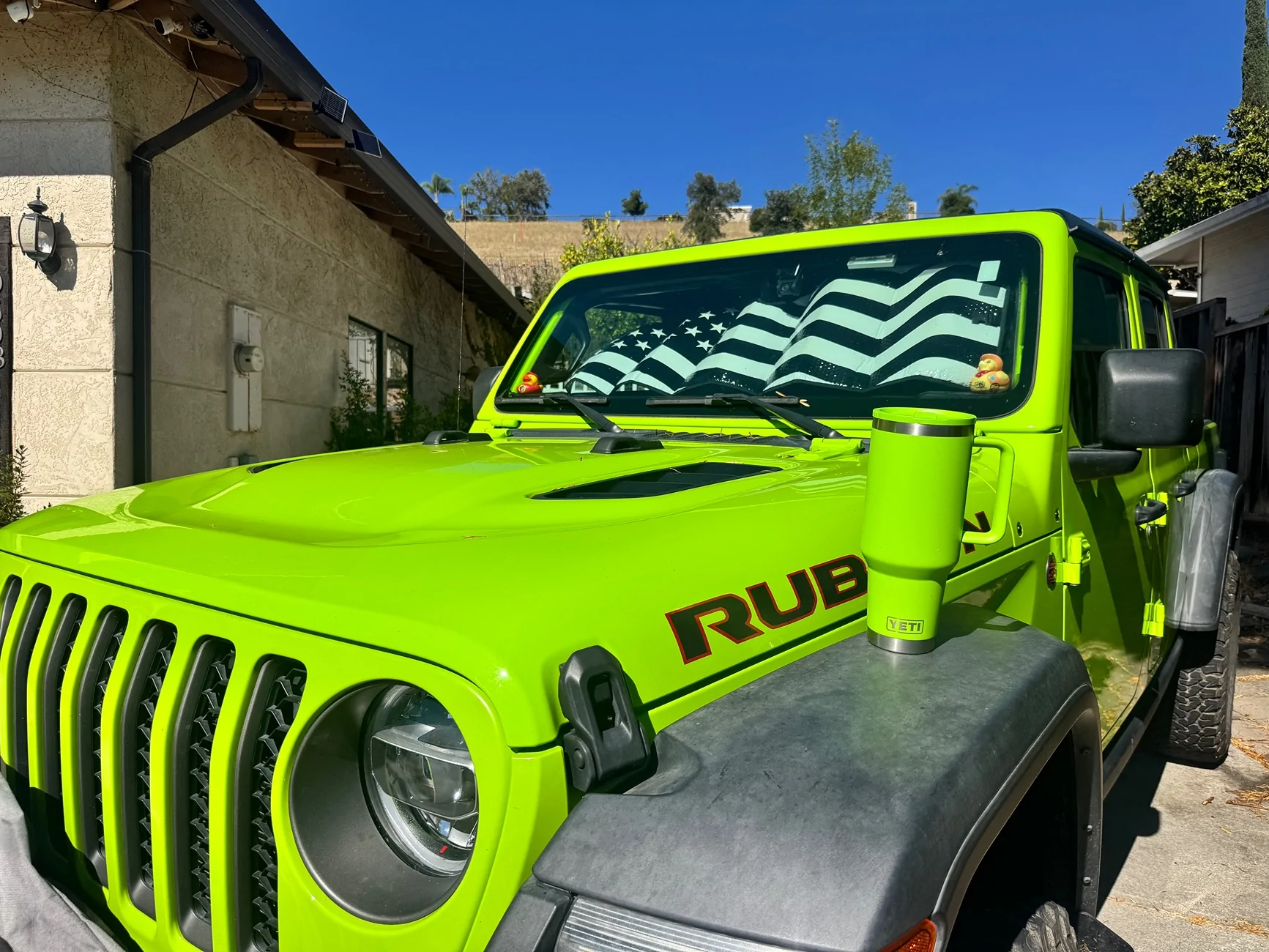 Jeep Gladiator The trip home from Gupton to Ca ongoing - picked up Gecko JT IMG_2034
