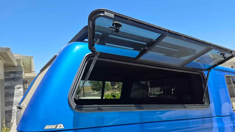 Jeep Gladiator ARE Bed Topper / Shell - Hydro Blue w Rhino Rack platform 1785970404626-j1