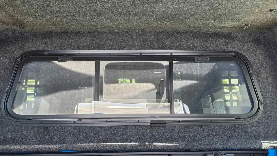 Jeep Gladiator ARE Bed Topper / Shell - Hydro Blue w Rhino Rack platform 1785970589774-w4