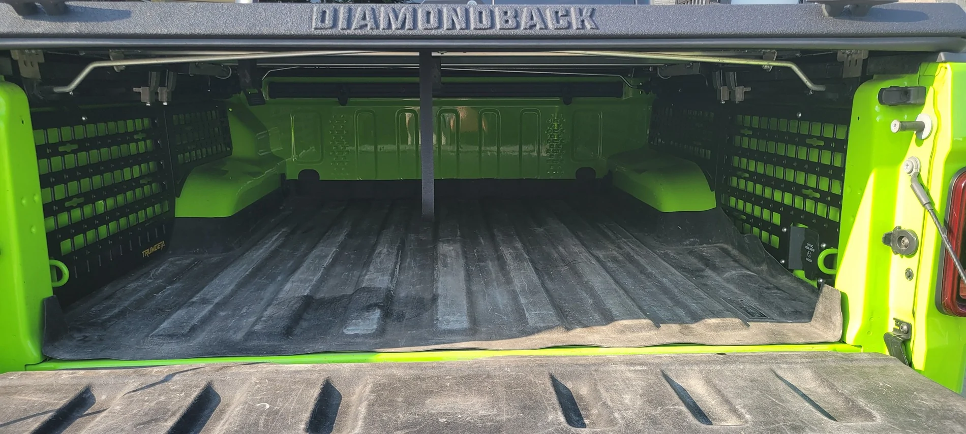 Jeep Gladiator Trumgeta bed molle panela for $61 with free shipping 20260808_183316