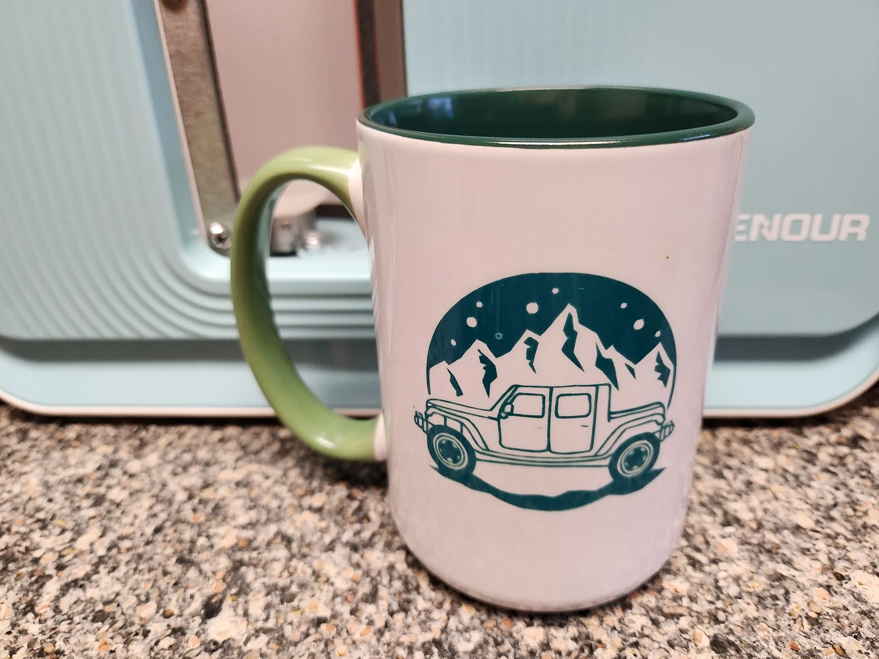 Jeep Gladiator What did you do WITH your Gladiator today? Mug Front