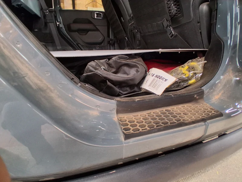 Jeep Gladiator Ultralight Rear Seat Delete (Home Built) Floor Stuffed
