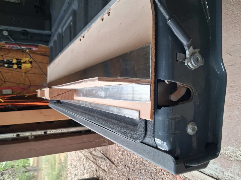 Jeep Gladiator Rear Window Tray (Home Built) Tray Unfinished