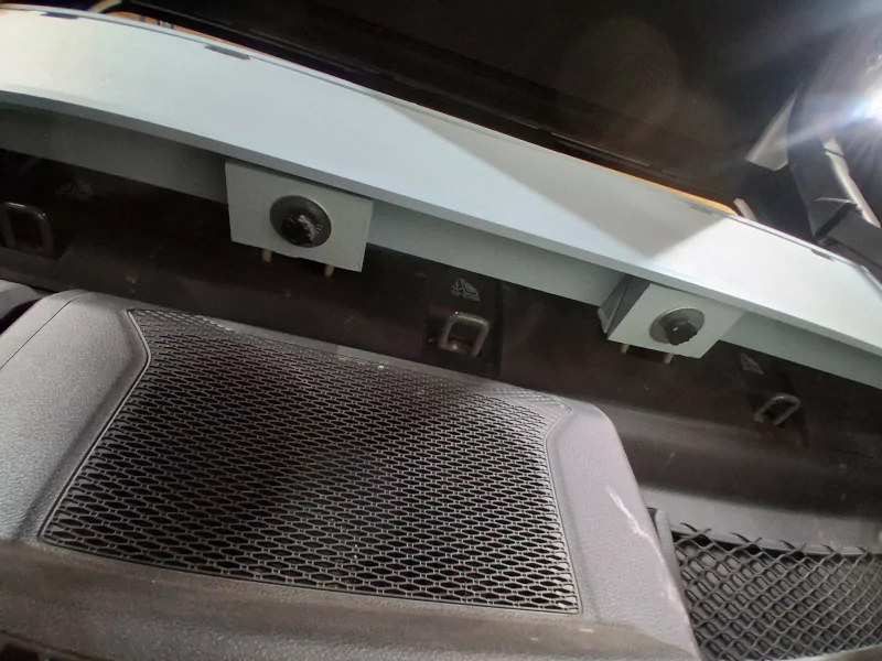 Jeep Gladiator Rear Window Tray (Home Built) Window Tray Clamps