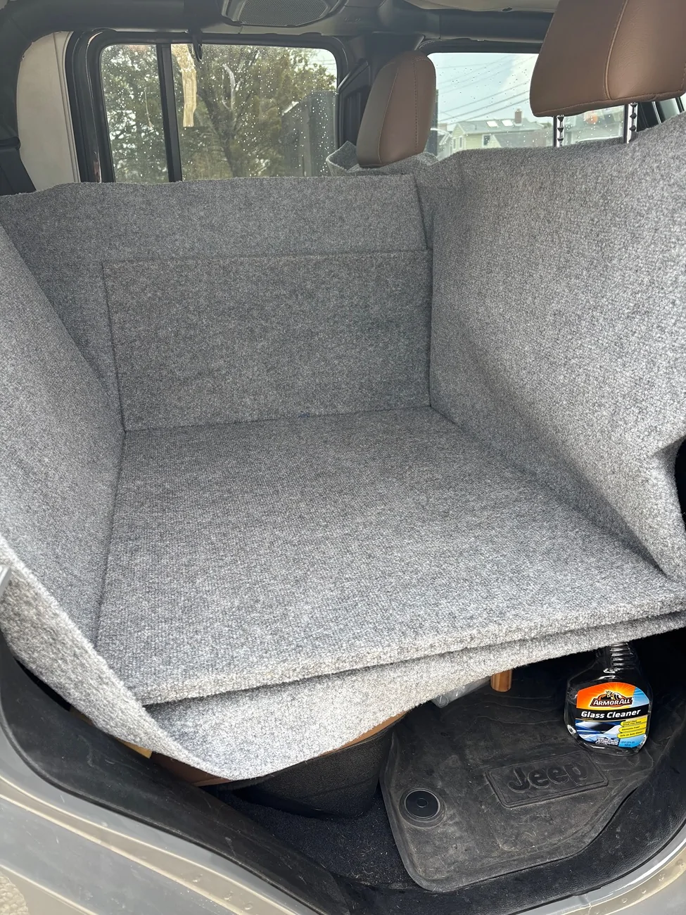 Jeep Gladiator Dog Mess Containment System (Home Made... mostly) IMG_6803