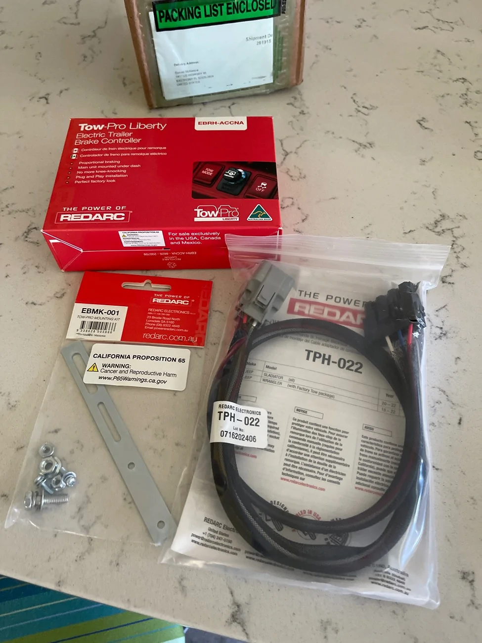 Jeep Gladiator Trailer brake controller imag