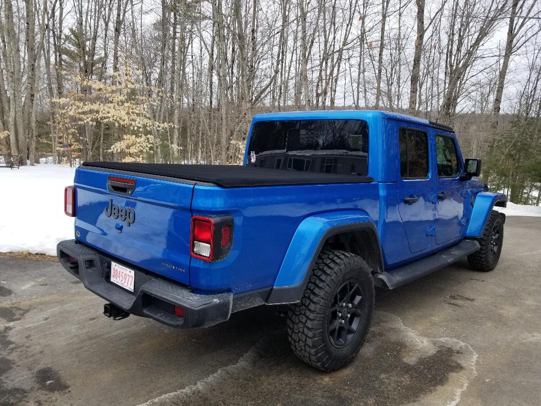 Jeep Gladiator Soft Roll Up Bed Cover dory2