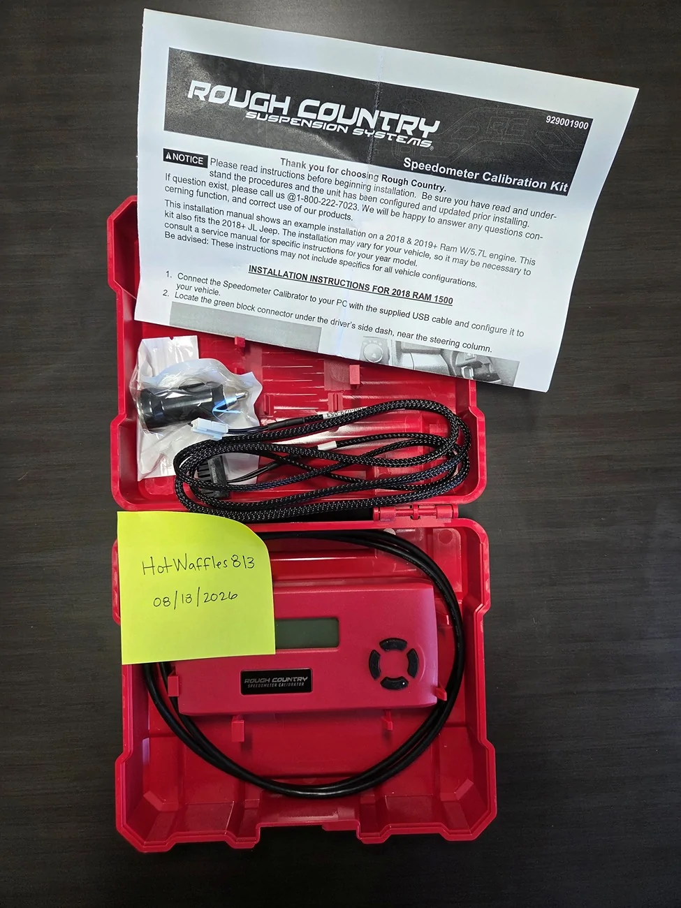 Jeep Gladiator Rough County Speed Calibration Kit RC Speed Cal Kit