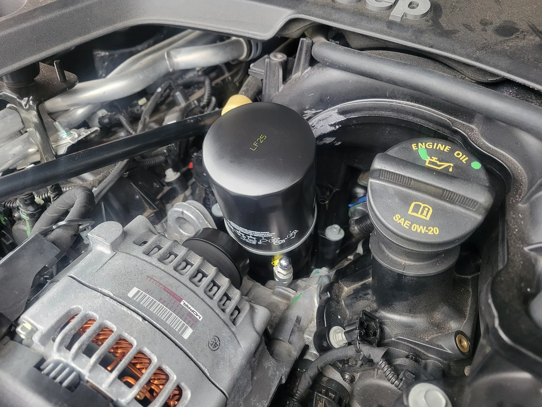Jeep Gladiator Baxter oil filter mod Baxter