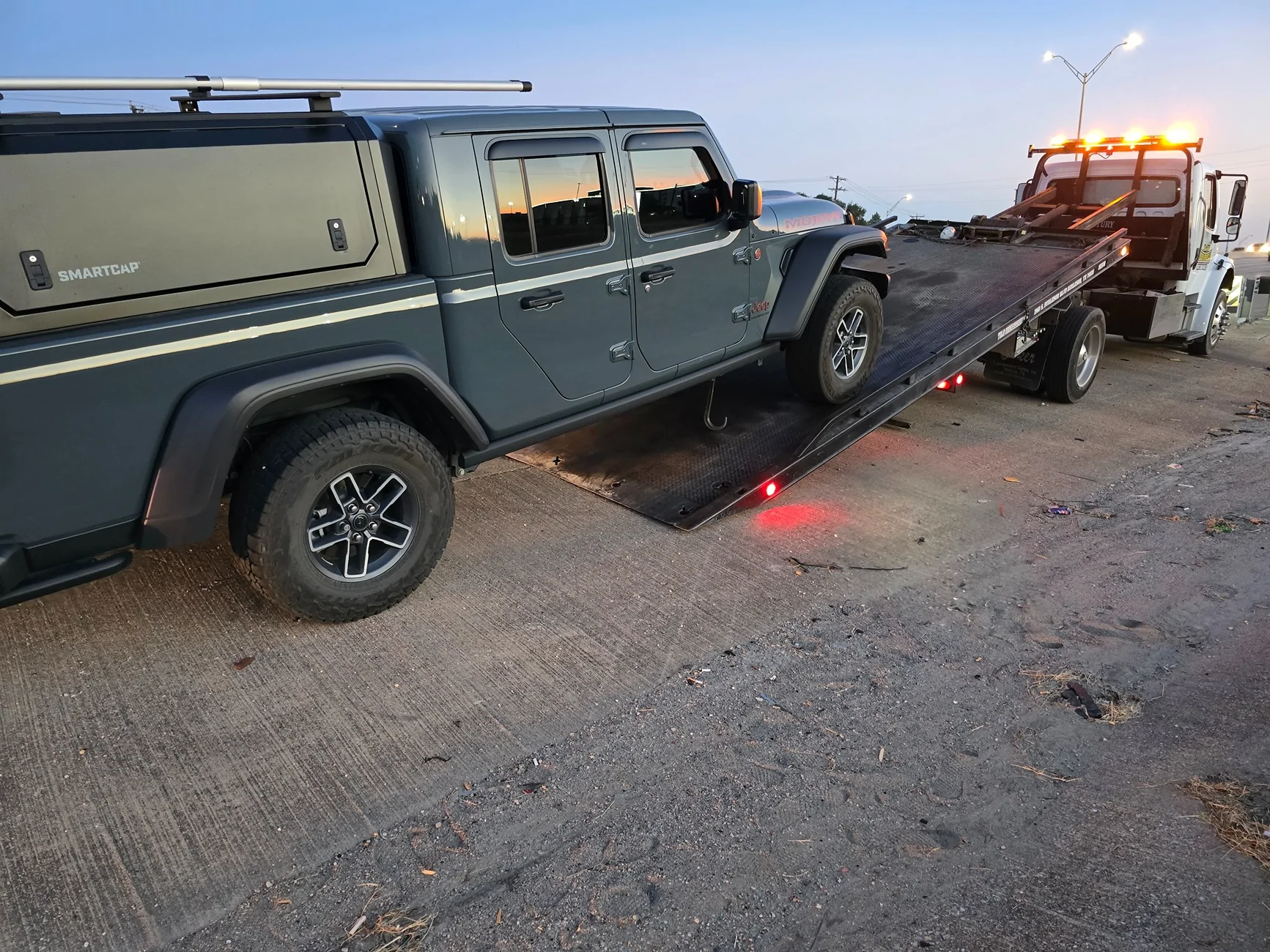 Jeep Gladiator 2025 Mojave shut down at highway speed 20260819_064028