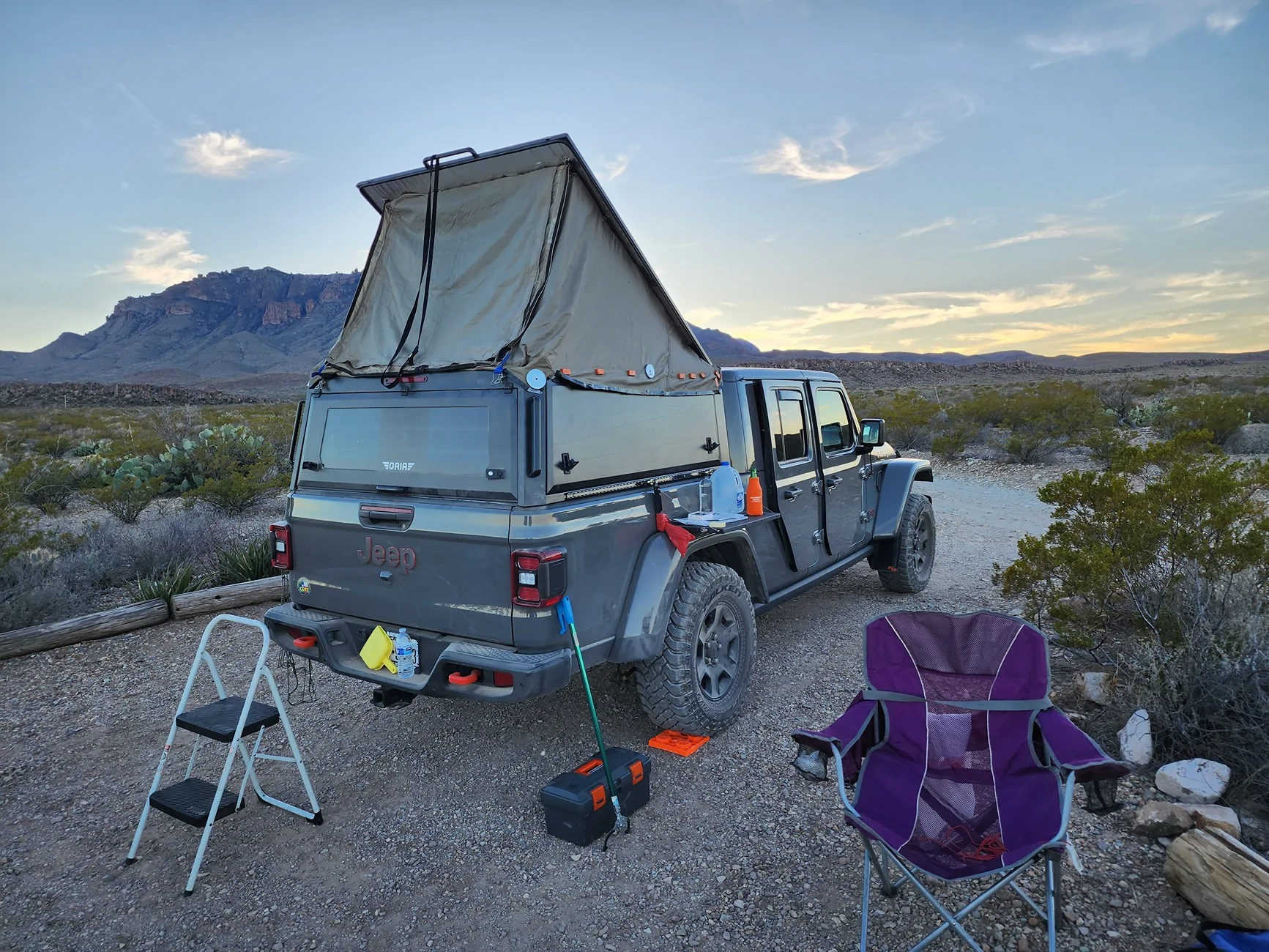 Jeep Gladiator 2021 Mojave with Expedition Ready Equipment 20240219_182513