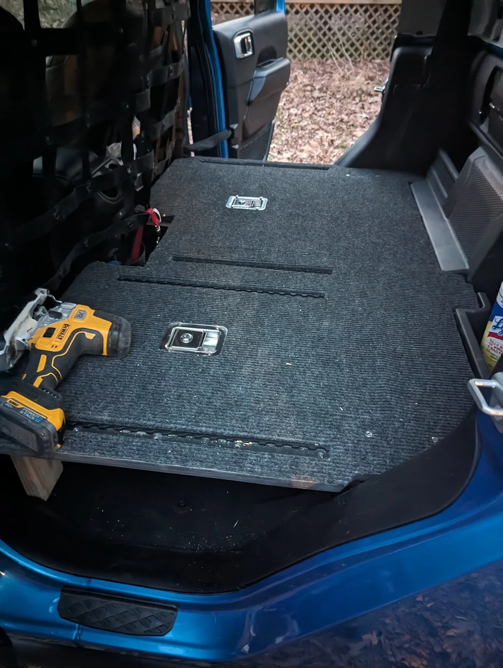Jeep Gladiator Dog Mess Containment System (Home Made... mostly) 1000006333