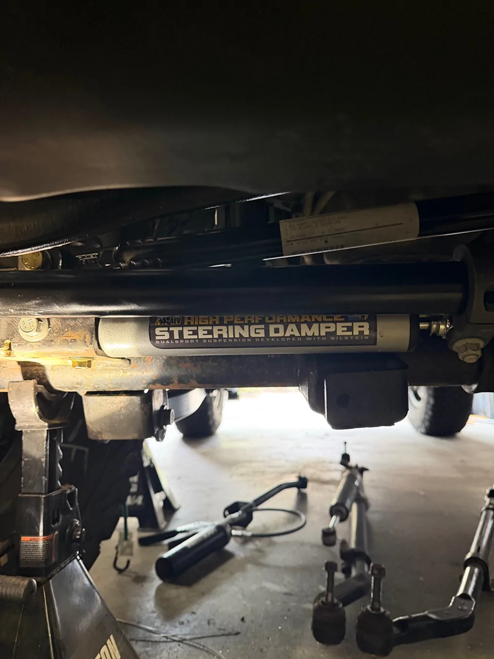 Jeep Gladiator AEV High-Steer install. IMG_0151