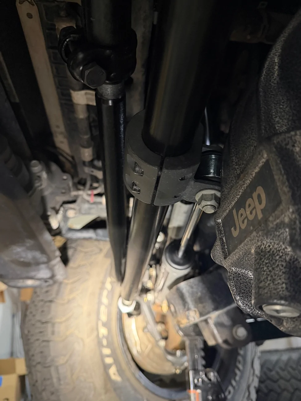 Jeep Gladiator AEV High-Steer install. IMG_0144