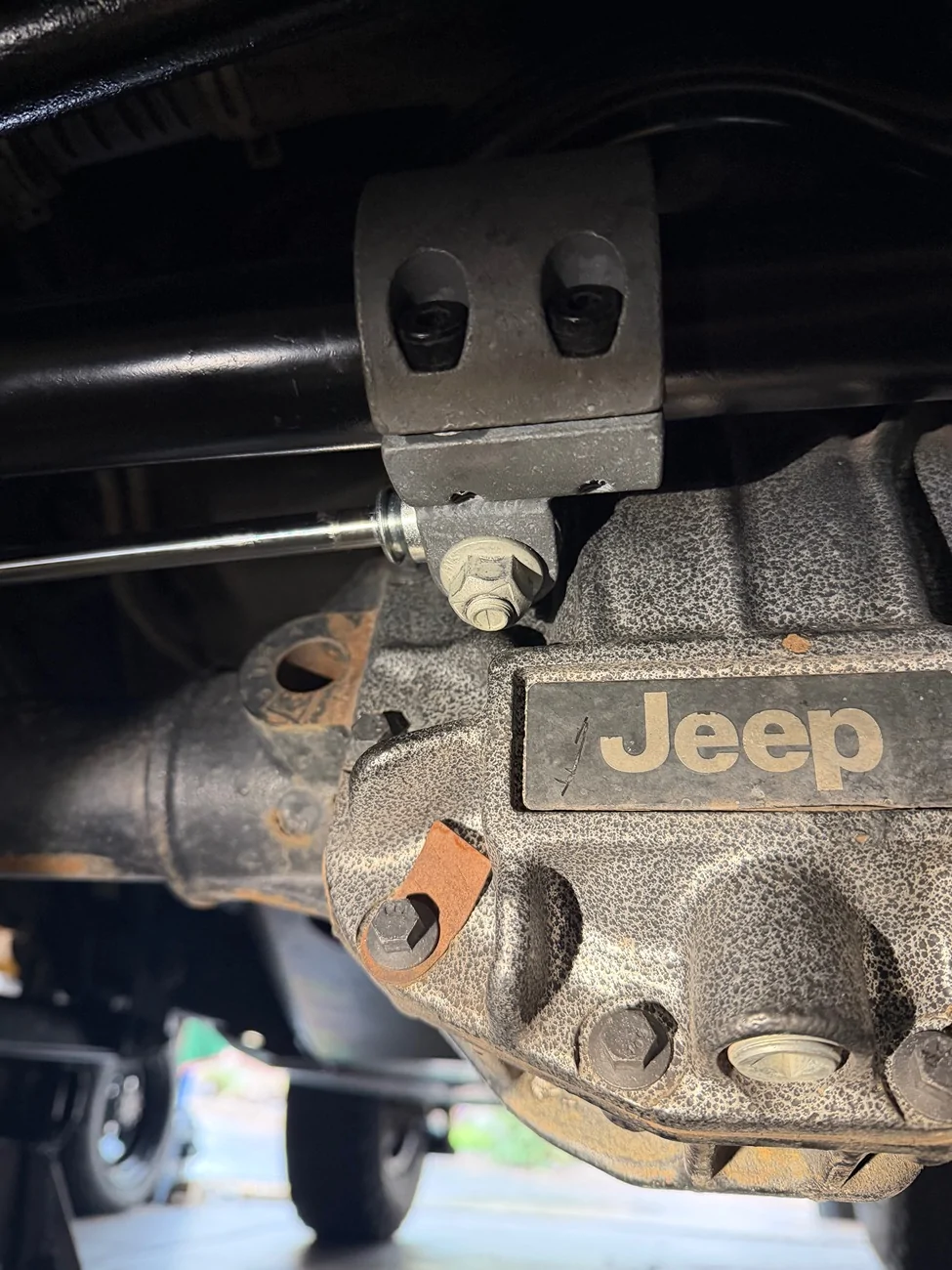 Jeep Gladiator AEV High-Steer install. IMG_0143