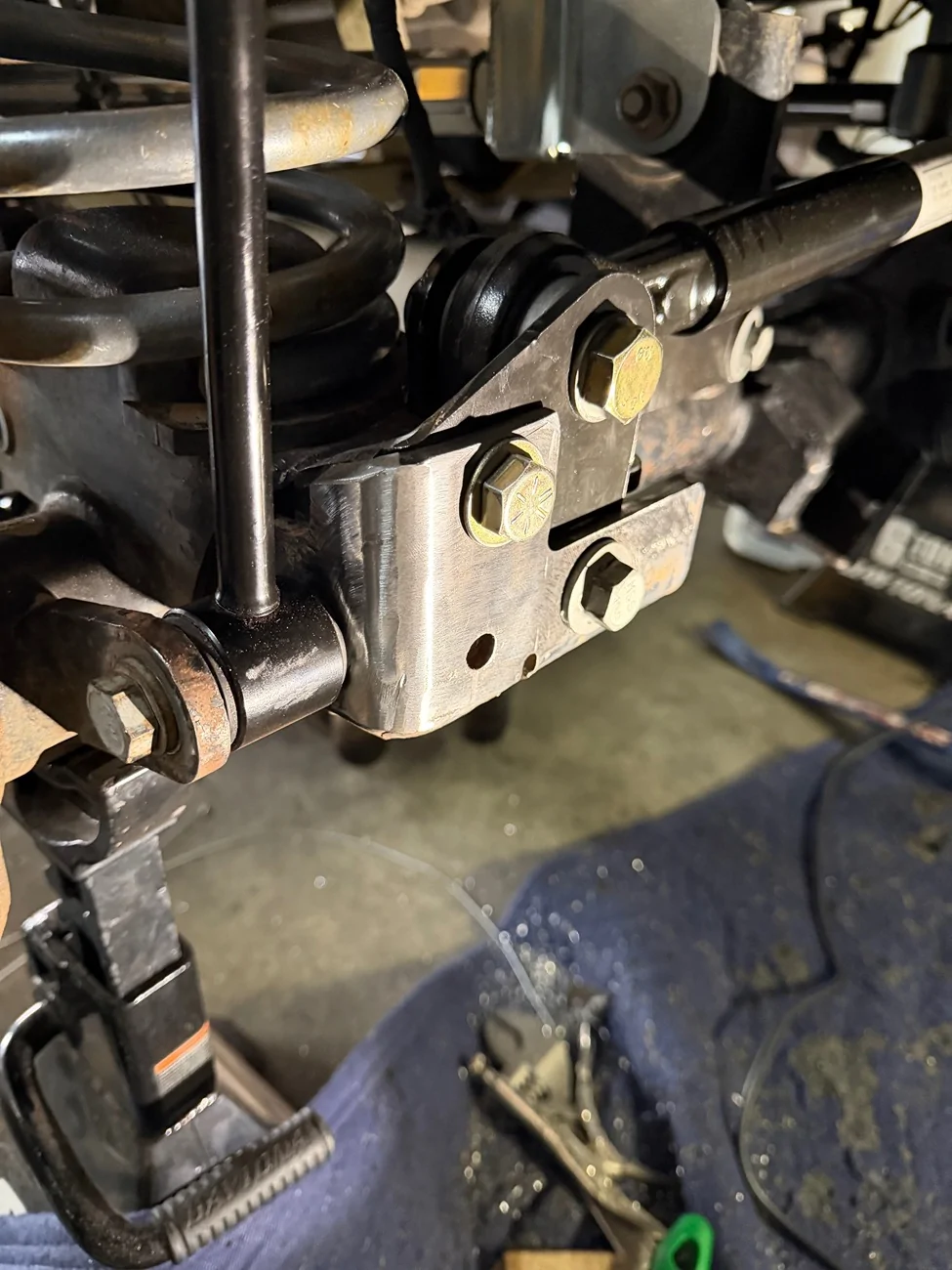 Jeep Gladiator AEV High-Steer install. IMG_0135