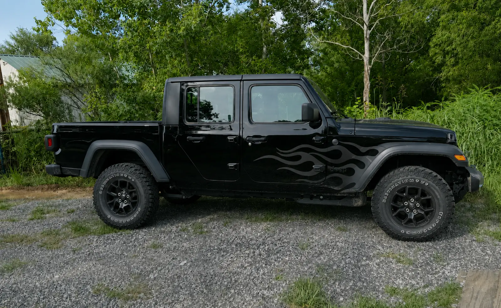 Jeep Gladiator 33's on OEM wheels... ChatGPT Image Jul 20, 2026, 11_24_08 PM