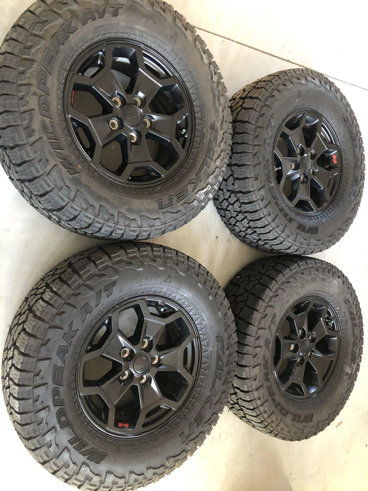 Jeep Gladiator LE Wheels and Tires IMG_1123