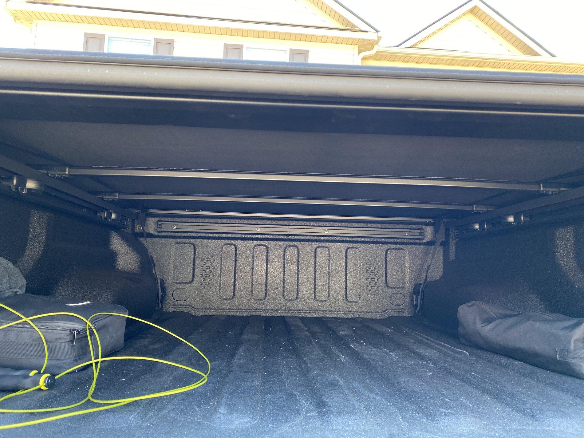 Jeep Gladiator Mopar OEM soft roll up tonneau cover 8519F382-F5C9-41C2-A304-F91029F1A423