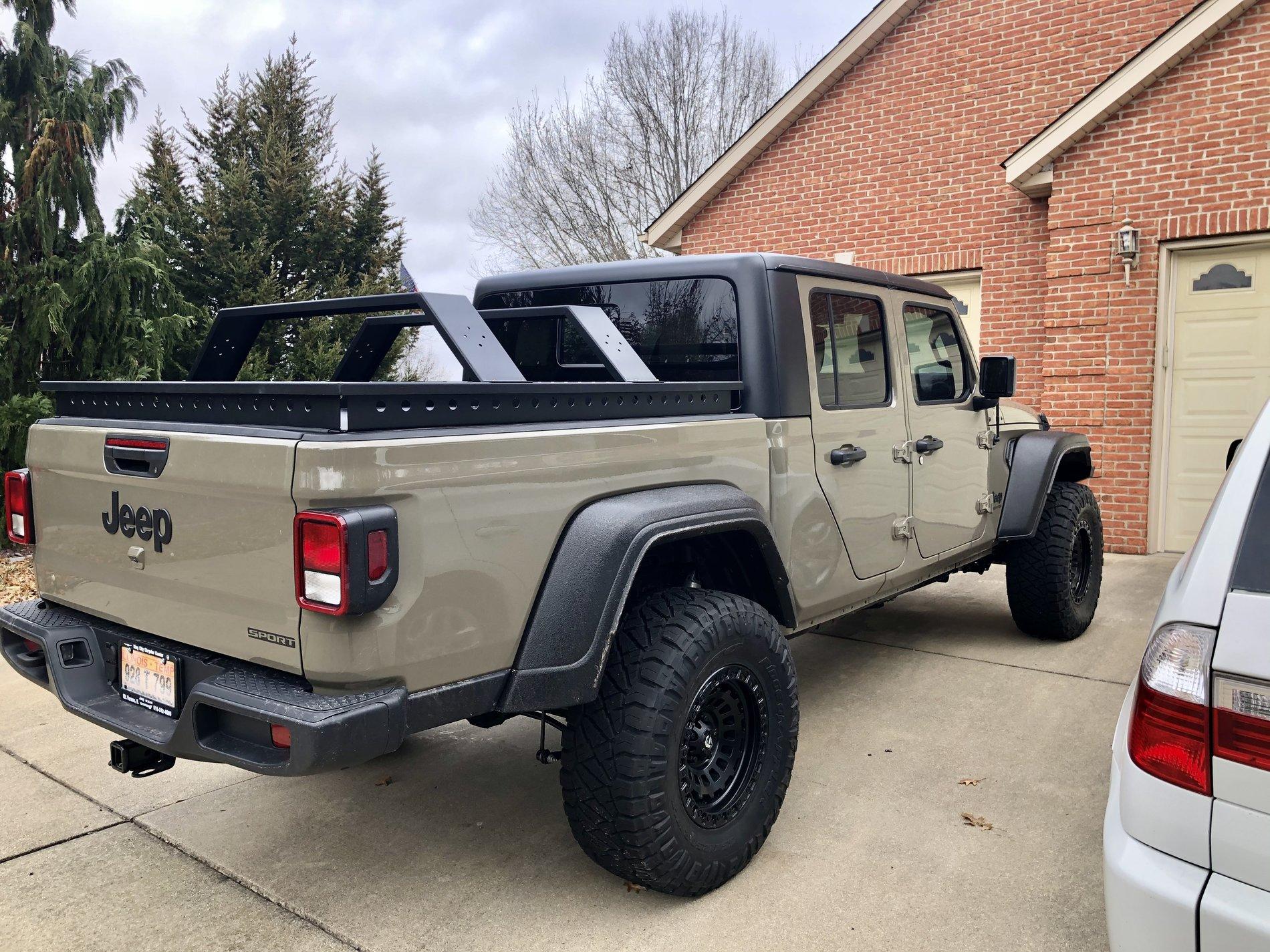 Jeep Gladiator JT Gladiator Upper Decker Hinged Cargo Basket Now Available! BDC13BEC-A0AC-4F38-A04A-71678AD49035