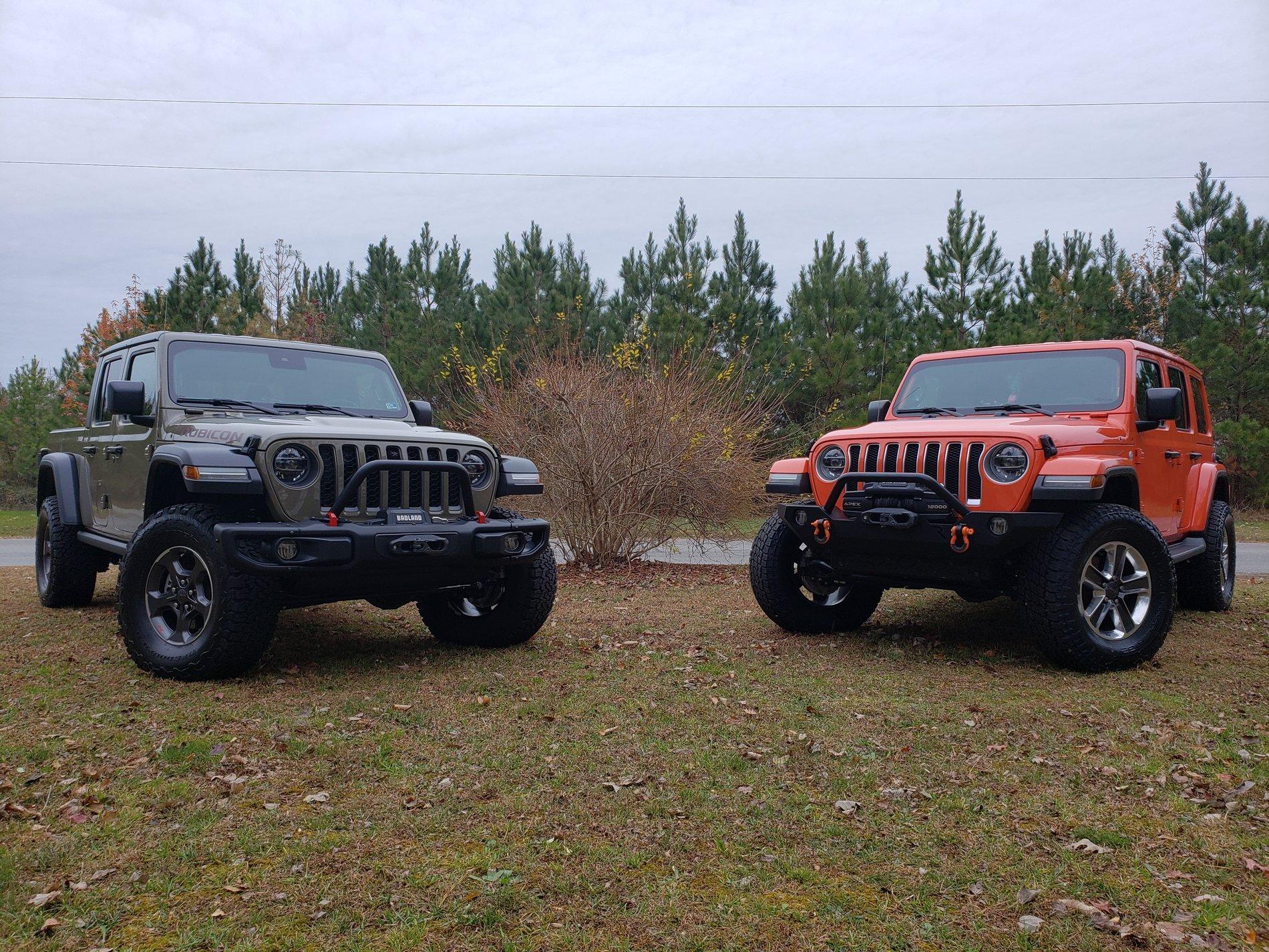 Jeep Gladiator Bonnie & Clyde JL/JT Dual Build 20191130_094839