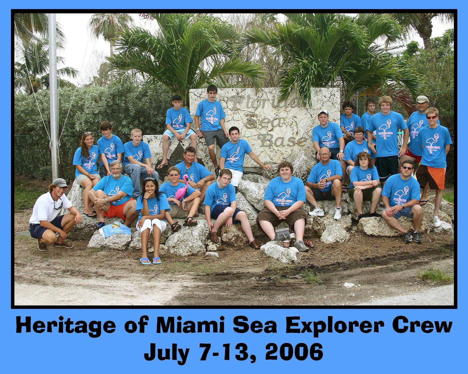 Jeep Gladiator Winch options kind of overwhelmed Heritage of Miami Sea Explorer Crew Group Photo (8x10)
