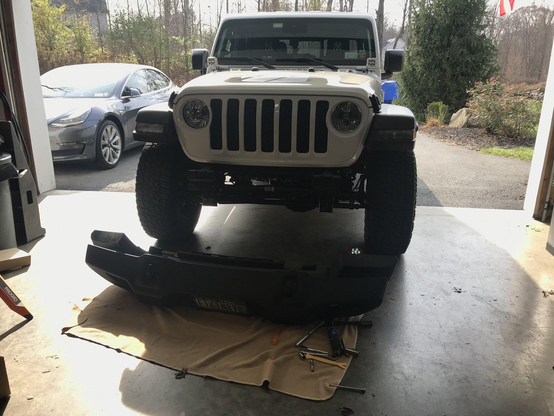 Jeep Gladiator Adding a winch to the plastic front bumper? 52CC334A-86AE-4D70-8DDA-F9CFCE78FECA