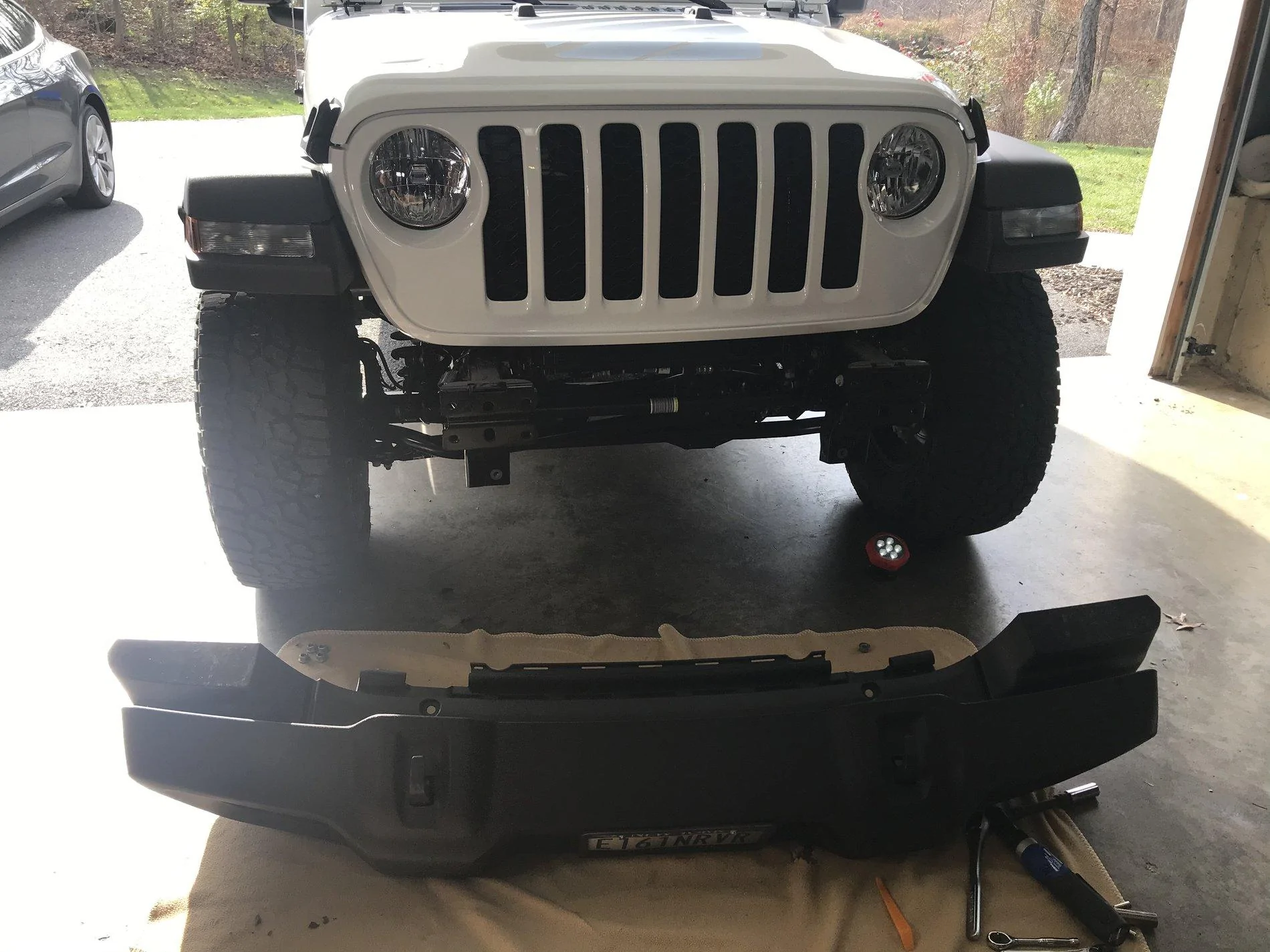Jeep Gladiator Adding a winch to the plastic front bumper? AB1918A6-4398-4663-B72B-1D9BE1875D7C