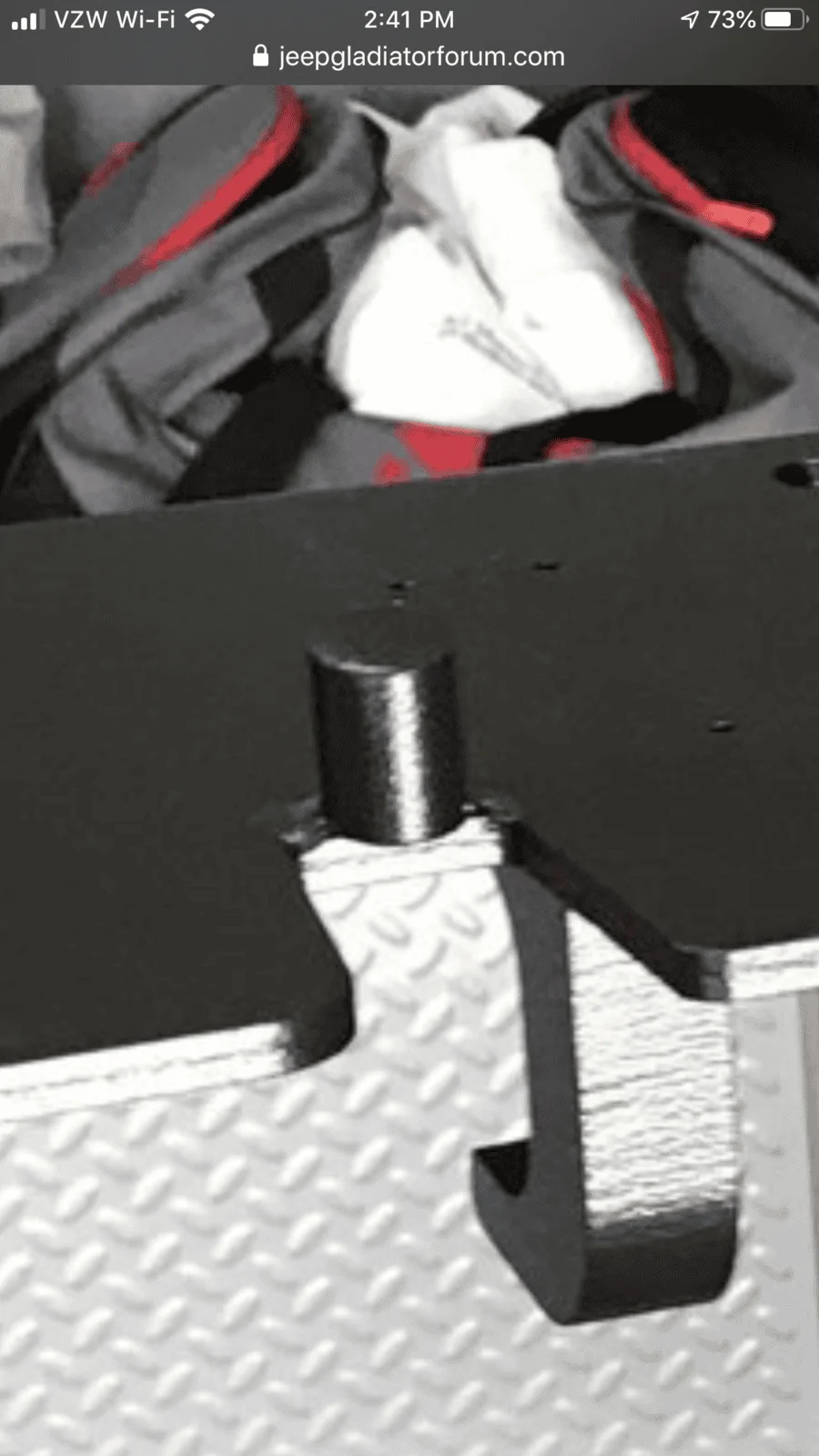 Jeep Gladiator Adding a winch to the plastic front bumper? F94969AF-29B4-45D2-B49C-DA403072F2D4