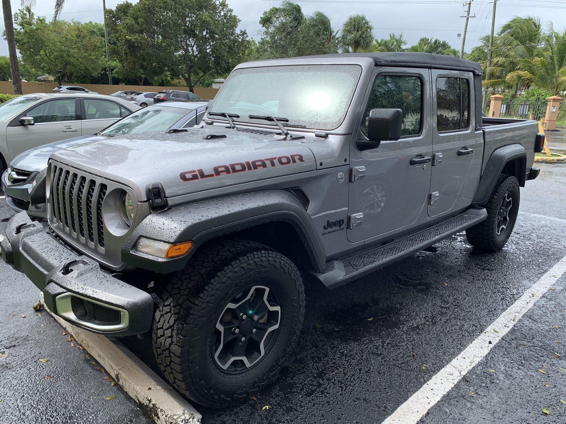 Jeep Gladiator FOR SALE: (4) Rubicon Hard Rock Wheels - FOR SALE $735 B16D5DC0-2C8C-446A-B46B-15C243BAB2B1