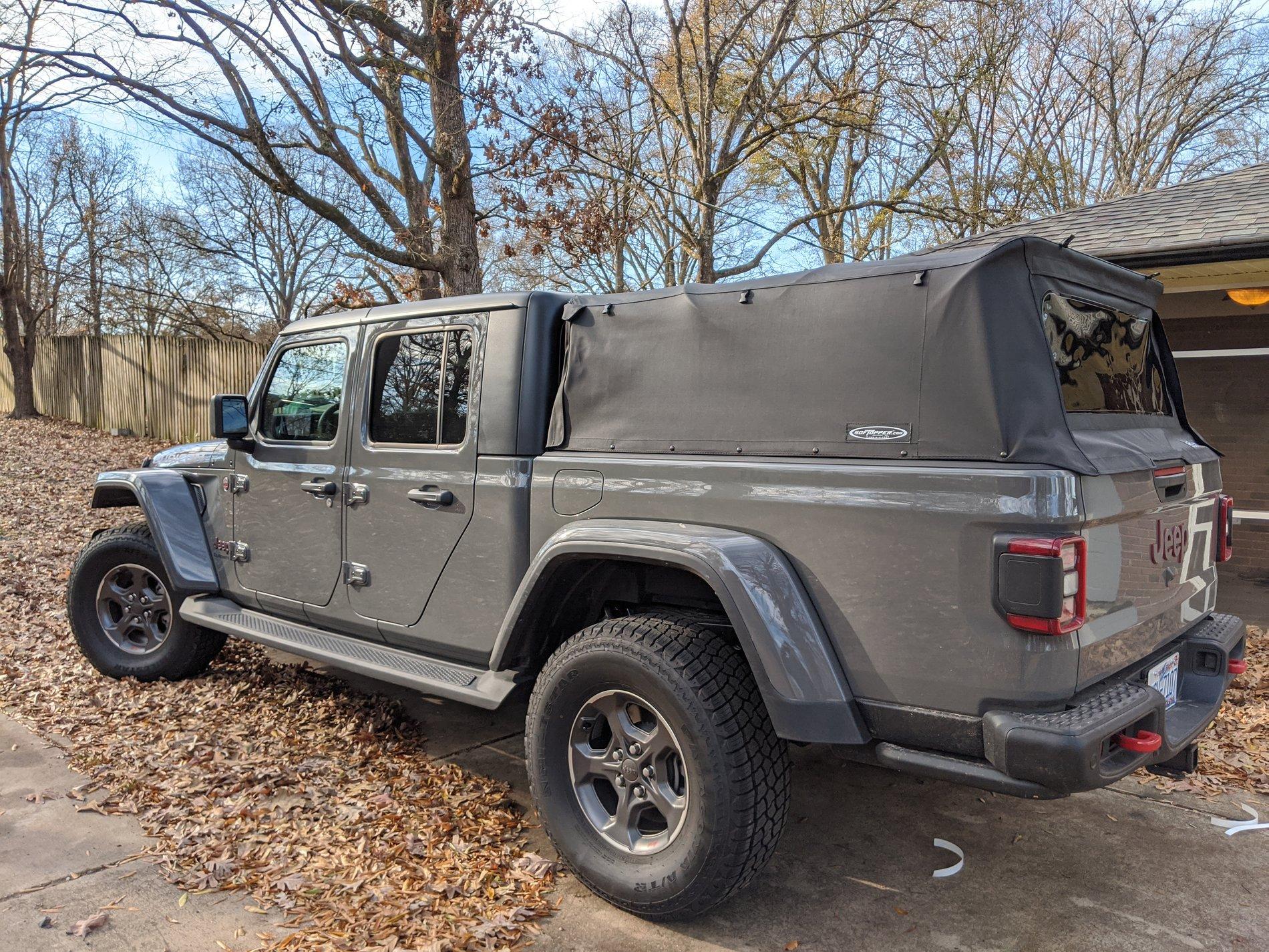 Jeep Gladiator Tops! Canopy / covers / toppers / racks possibilities for Gladiator - Show me! IMG_20191203_094710