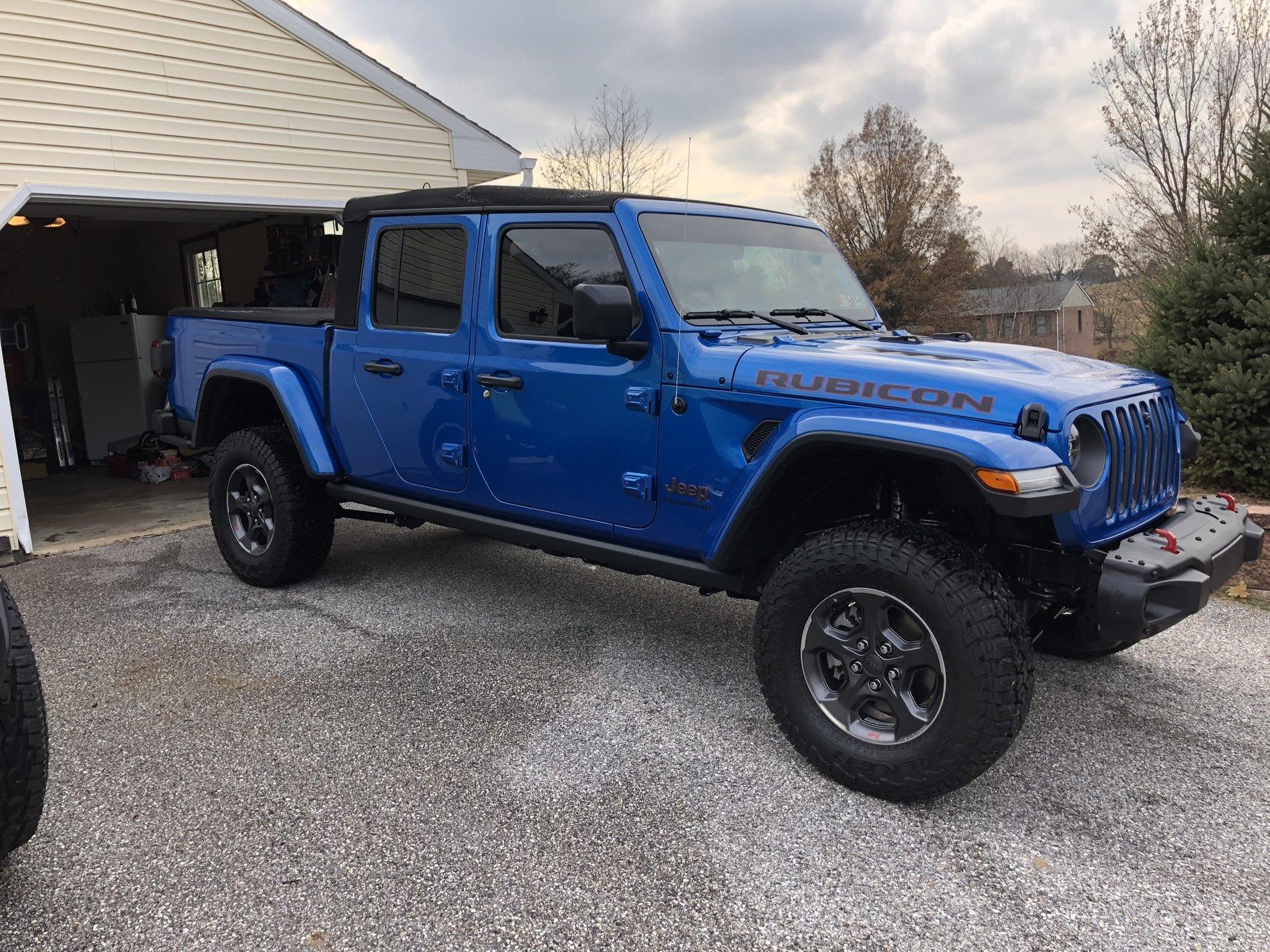 Jeep Gladiator Tiro, Gladiator in training 687A54ED-E693-4802-A082-AE25C115611E